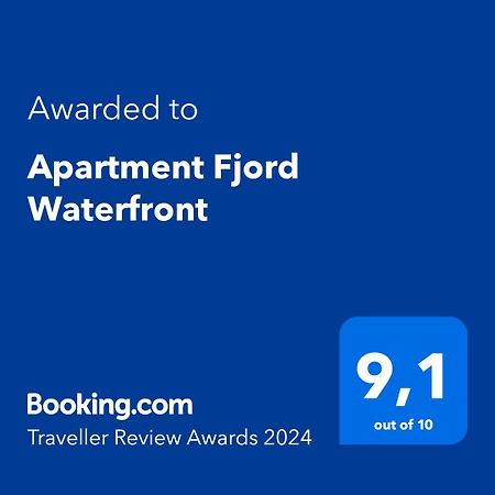 Apartment Fjord Waterfront Kotor Dış mekan fotoğraf