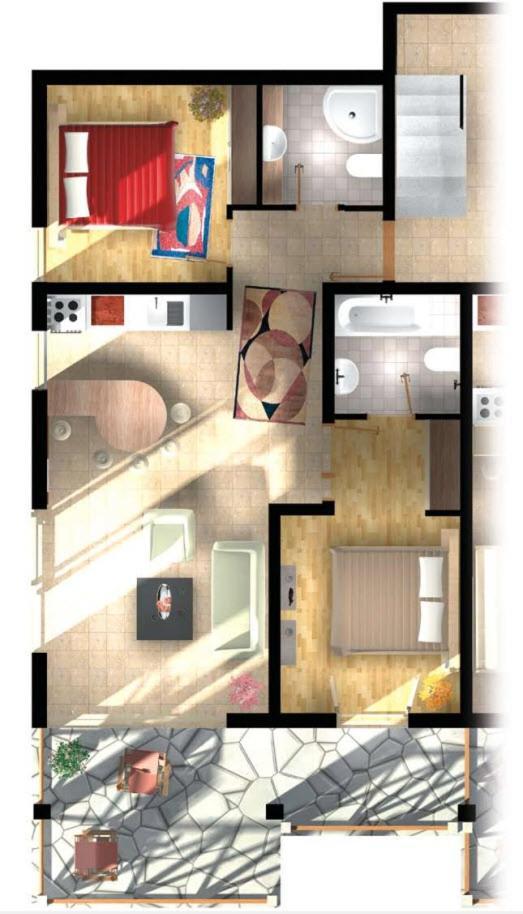 Apartment Fjord Waterfront Kotor Dış mekan fotoğraf